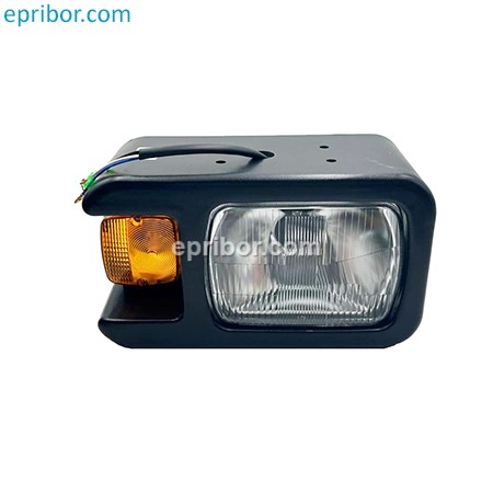 2008.02 правая, бл (СКВ)`Фара тракторная передняя с указателем поворота, трактора, спецтехника (2)