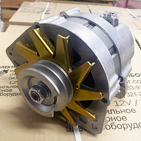 6582.3701000-02ГЧу уценка,  28В80А (КЗАТЭ)` Генератор 2-ручьевой ИКАРУС дв ЯМЗ 463-10