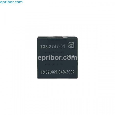 733.3747-01 12В (АВАР)` Реле-сигнализатор 2-х контакт. К-З, ГАЗ, УРАЛ, Все ТС