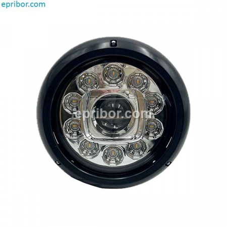 ФГ 150Б1 LED правая 24В (КЭП)` Фара дальний, ближний свет, ДХО, поворотник, противотуман, МАЗ, К-З