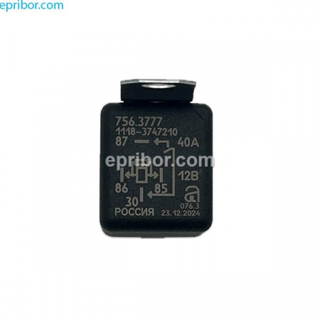 756.3777 (АВАР)` Реле замыкающее 4-конт. с кроншт., c резистор