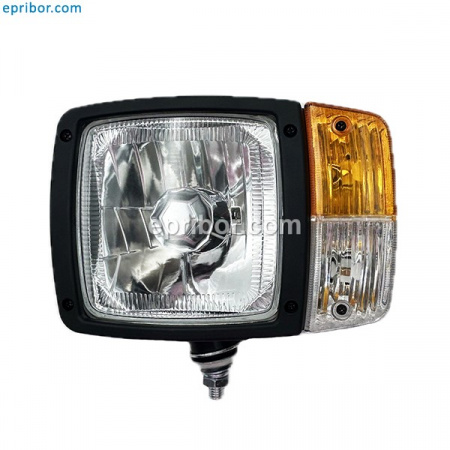 2003.022-01 левая, бл (СКВ)` Фара тракторная передняя с указателем поворота, тракторы, экскаваторы,